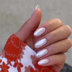 Aurora Holographic Press-On Nails detail