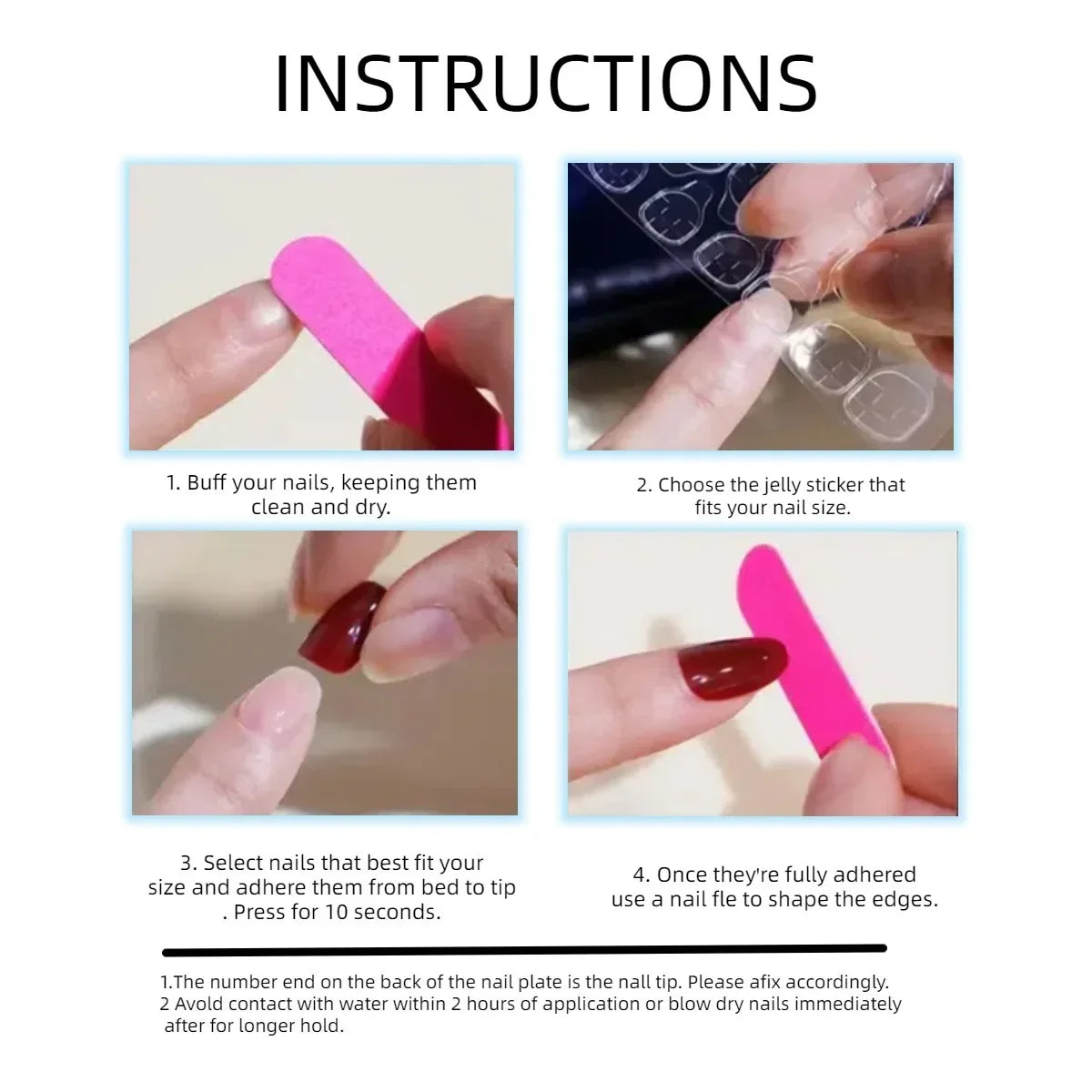 Nude Pink Rhinestone Press-On Nails – Glossy Almond Tips