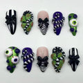 Spooky Eyeball Horror Nails