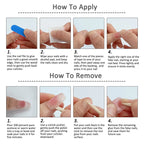 Gradient Pink Glitter Press-On Nails – Sparkly Almond Tips