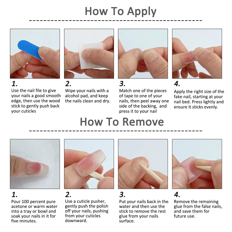 Gradient Pink Glitter Press-On Nails – Sparkly Almond Tips