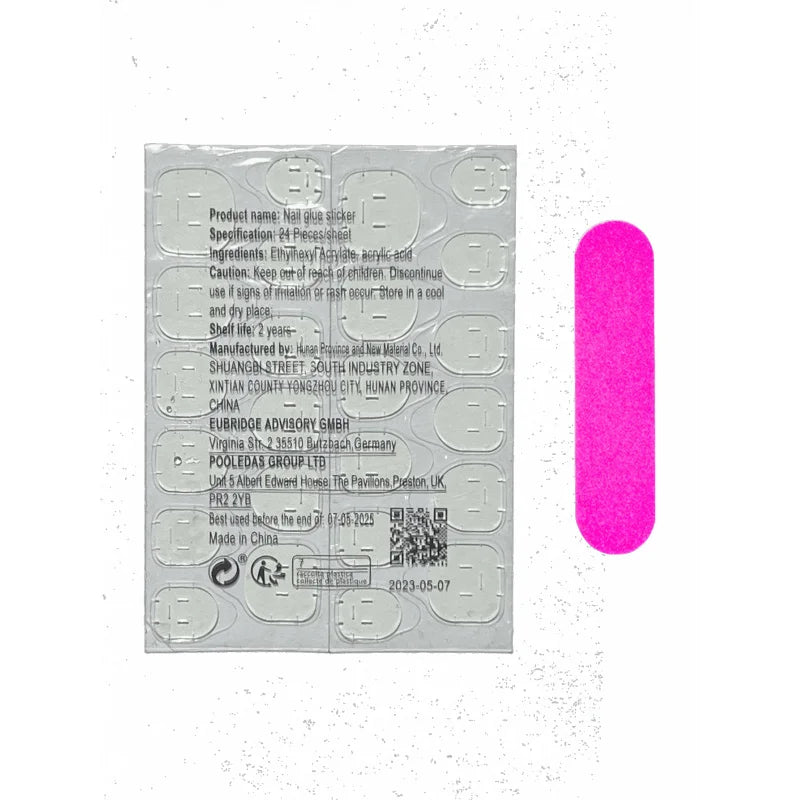 Pearl White Glitter Press-On Nails – Shiny Almond Tips