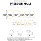 Iridescent Aurora Pearl Press-On Nails – Shiny Almond Tips