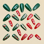 White Shimmer Press On Nails | Sparkly Long Coffin Nails | Bridal & Party Look