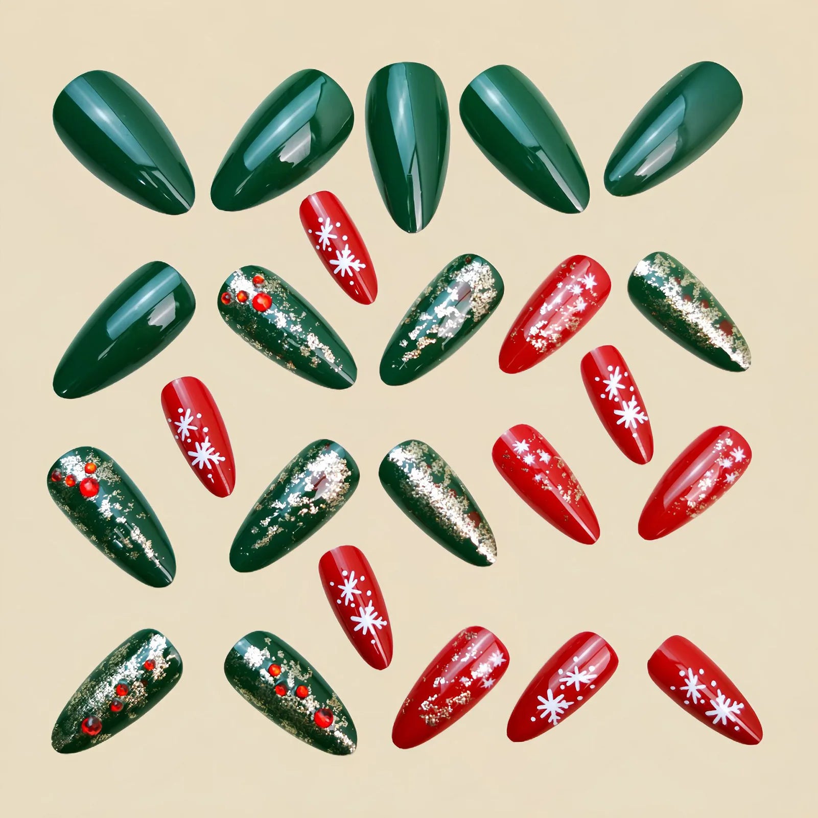 White Shimmer Press On Nails | Sparkly Long Coffin Nails | Bridal & Party Look