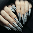 Nude Sheer Ombre Press-On Nails – Glossy Almond Tips (10pcs)