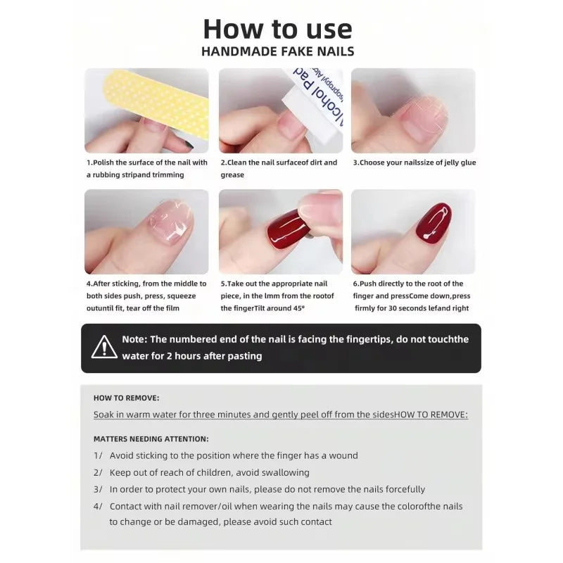 Nude Sheer Ombre Press-On Nails – Glossy Almond Tips (10pcs)